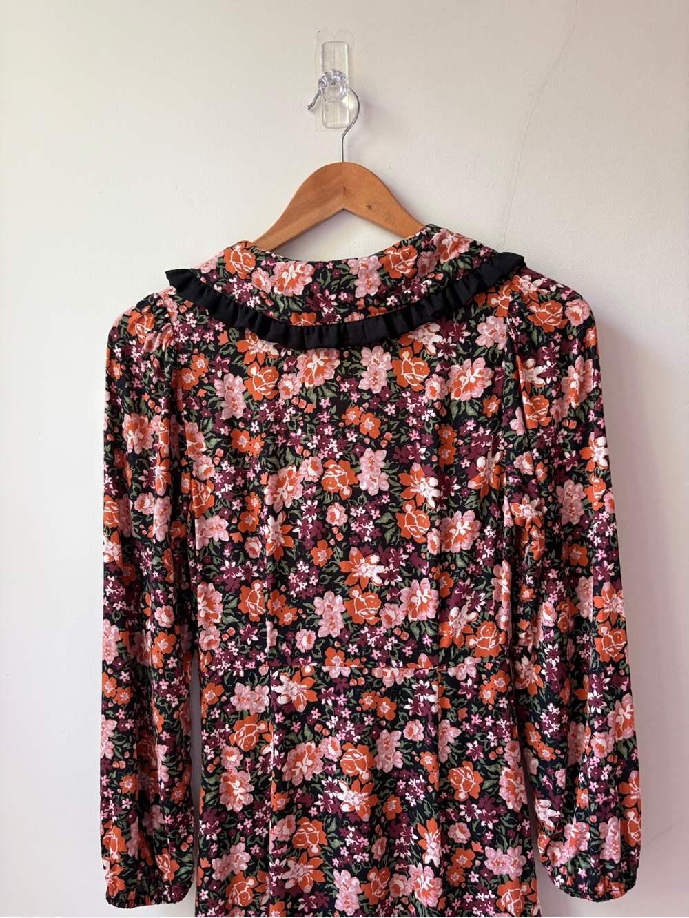 Nobody's Child Floral Phoebe Collared Midi Dress - Picture 8 of 16